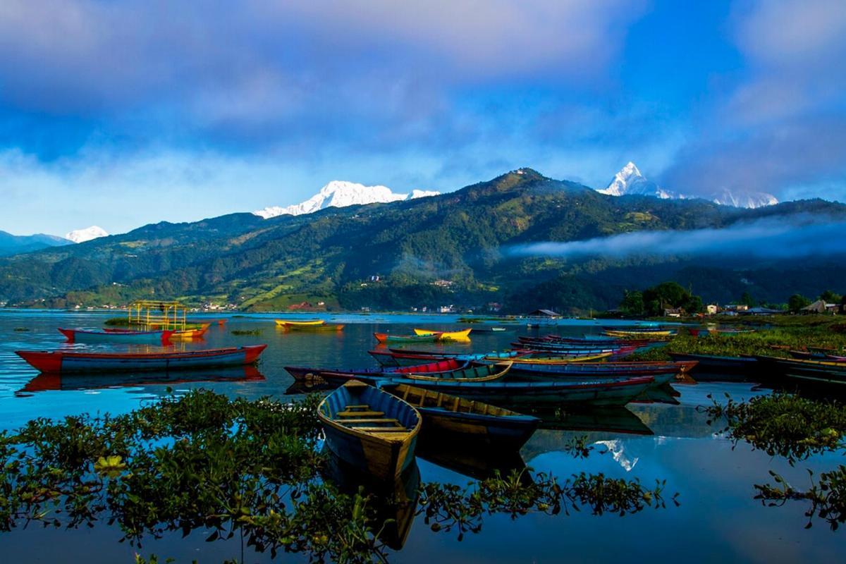 Hotel Homeland Pokhara Exteriör bild